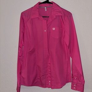 Women’s medium Cinch button up